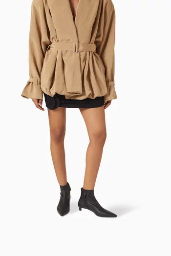 Hailey 45 Ankle Boots in Leather