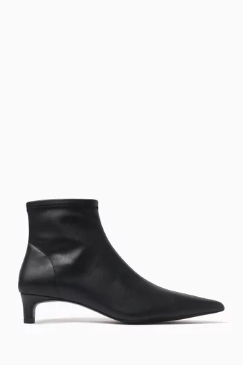 Hailey 45 Ankle Boots in Leather