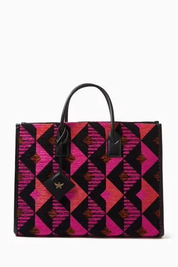 München Tote Bag in Jacquard