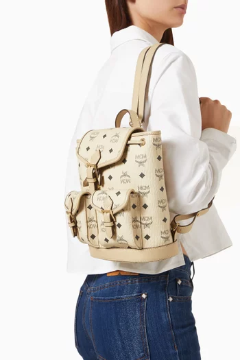Mini Aren Backpack in Visetos