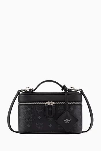 Aren Vanity Case Bag In Visetos Leather