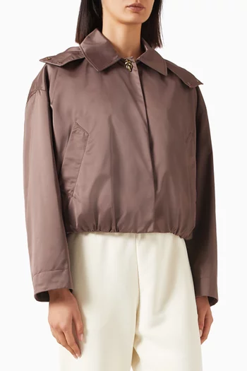Chevreuil Short Down Jacket in Duchesse