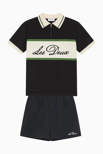 Signature Shorts in Technical Poly-blend