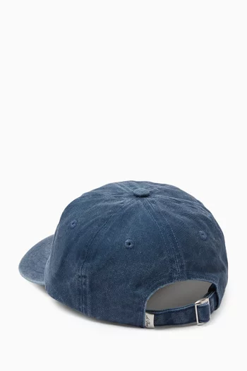 Logo Dad Cap in Washed Cotton-twill