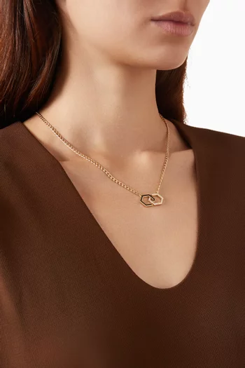 Infinity Large Unchained Necklace in 18kt Yellow Gold