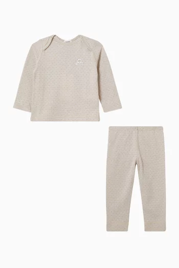 Medusa Pyjama Set in Jacquard