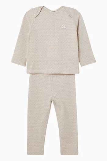 Medusa Pyjama Set in Jacquard