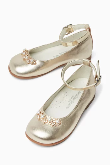 Crystal Ballerina Sandals