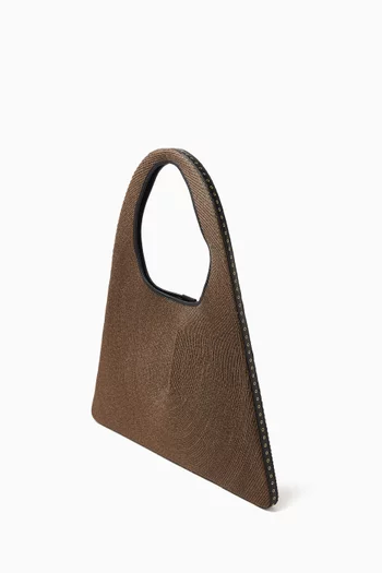 One Piece Hobo Bag in Paper Straw