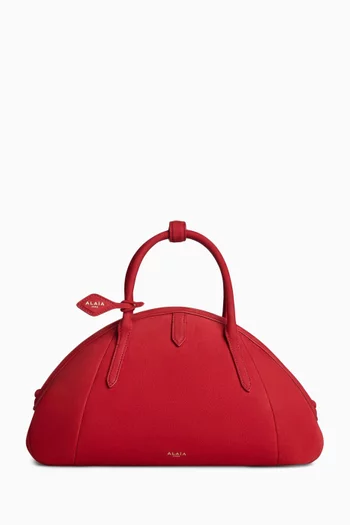 Small Purse Top-handle Bag in Nubuck Calfskin