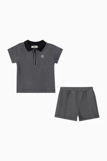 Polo Shirt & Shorts Set