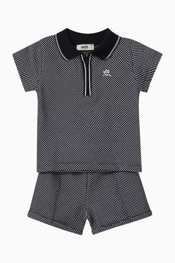 Polo Shirt & Shorts Set
