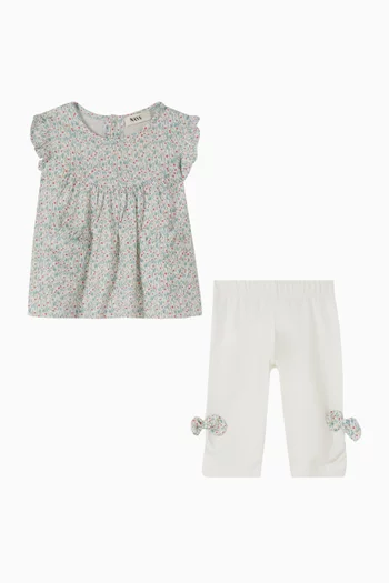 Blouse & Leggings Set