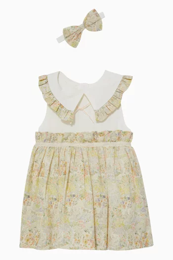 Collared Printed Dress