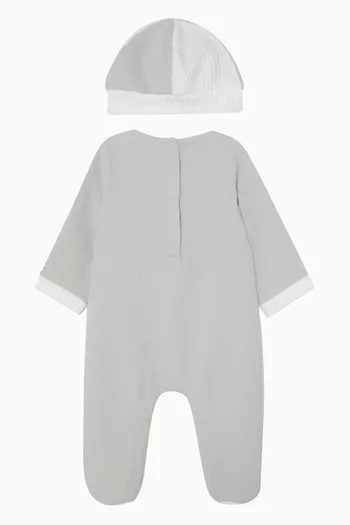 Two-Tone Sleepsuit Set