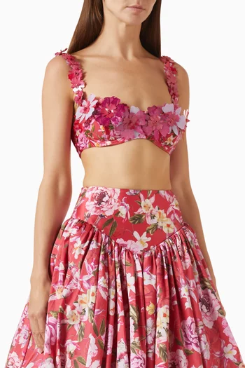 Peony Sequin-embellished Top