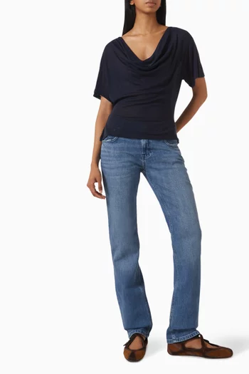 Lennon Cigarette Jeans in Denim