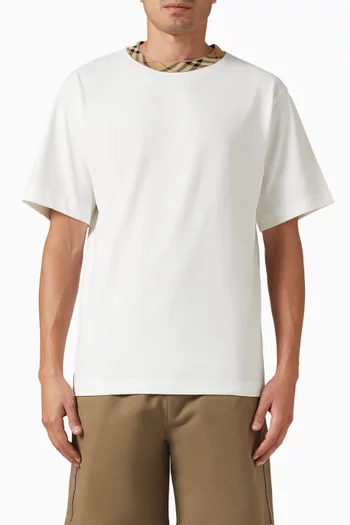 Ryan Checked T-shirt in Cotton