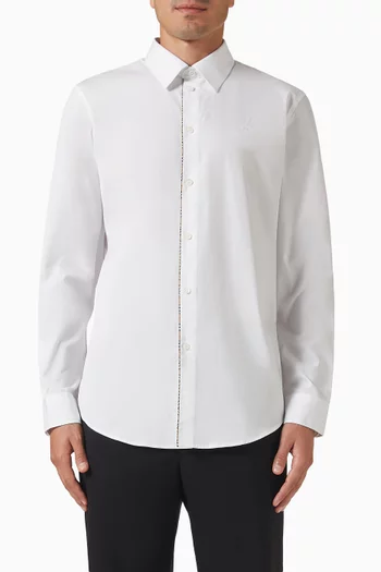 Classic-fit Shirt in Cotton-poplin