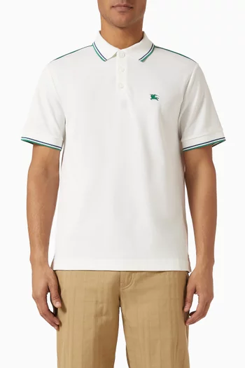 Tennis Polo Shirt in Cotton-blend