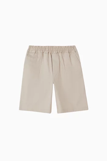 Bermuda Shorts in Gabardine Cotton