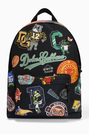 Patches Backpack in Nylon