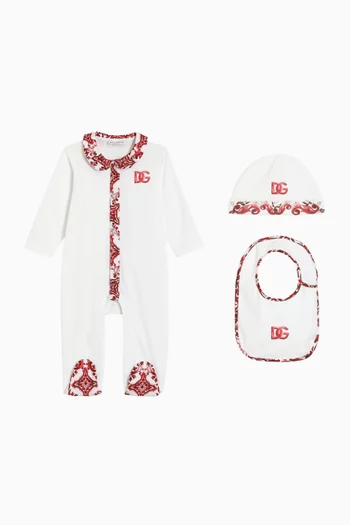 Majolica-print Giftset