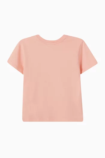 Cartwheel-print T-shirt in Cotton