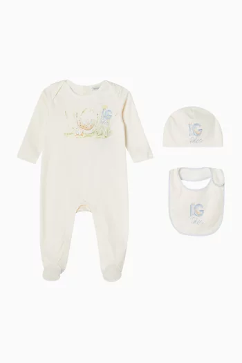 Tiger-print 3-piece Gift Set