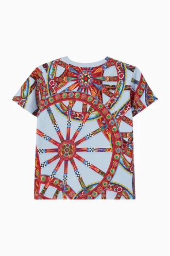 Cartwheel Print T-Shirt