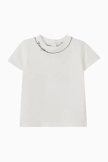 Logo T-shirt in Cotton