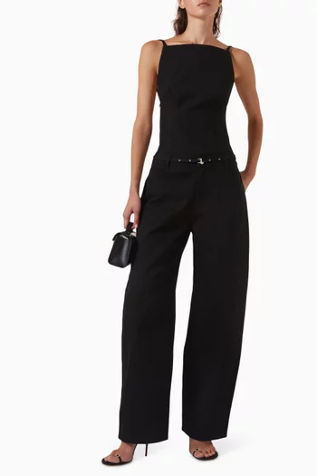 Sutton Pants in Cotton-drill
