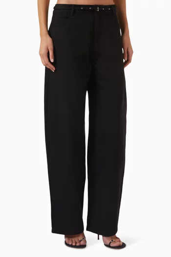Sutton Pants in Cotton-drill
