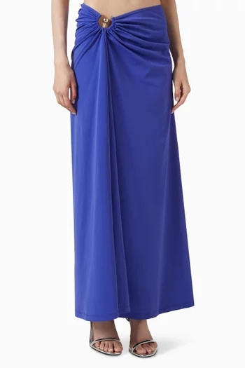 Ruched Orbit Skirt