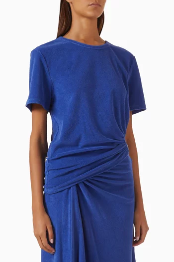 Loop-back Orbit T-shirt in Cotton Blend