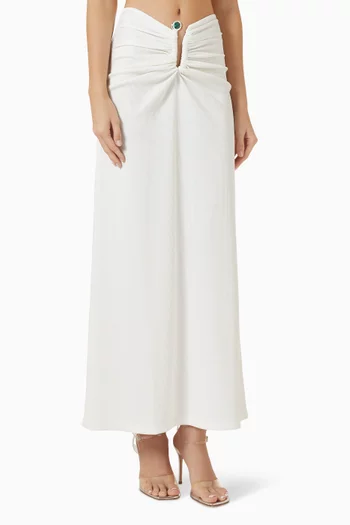 Droplet Crystal Clasp Skirt