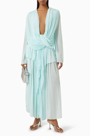 Ripple Drape Top in Jersey