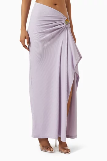 Spiral Beach Glass Cascade Skirt