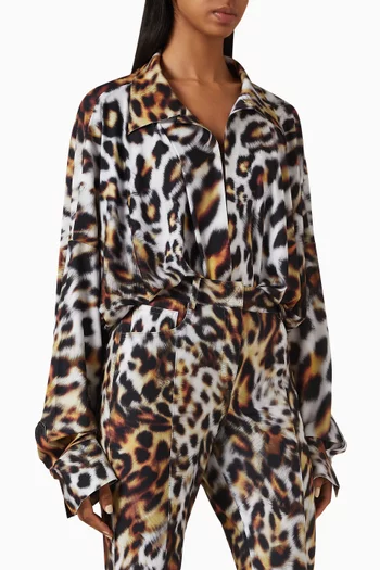 Oversized Boyfriend Shirt Bodysuit