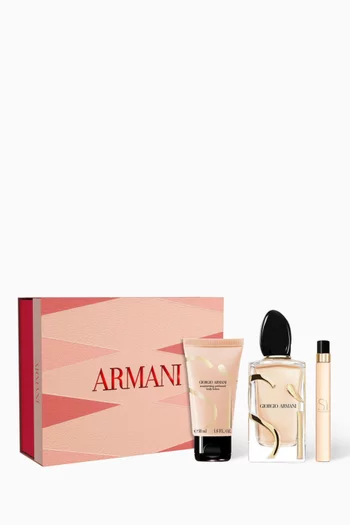 Sì Eau de Parfum Spring 100ml + 10ml + Body Lotion 15ml Gift Set, Value Savings 25%
