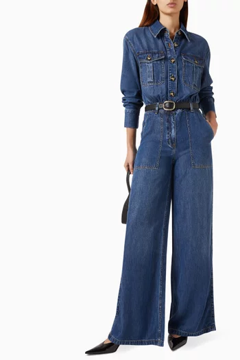 Relaxed-fit Jumpsuit in Denim