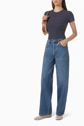 Vintage High Wide Jeans in Denim