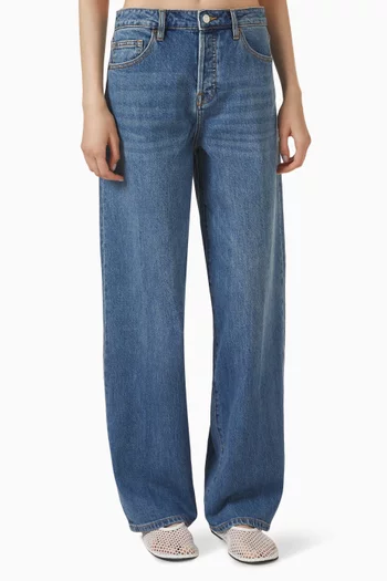 Vintage High Wide Jeans in Denim