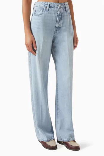 Weightless High Wide Jeans in Denim