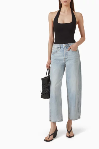 Vintage Barrel Ankle Jeans
