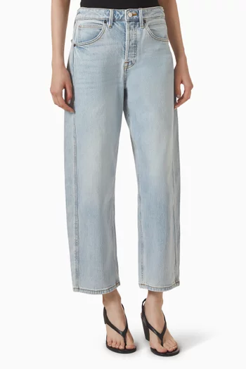 Vintage Barrel Ankle Jeans