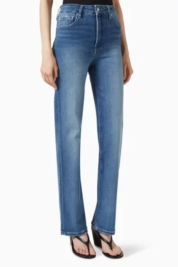 Soft Tech Good Straight-leg Jeans in Denim