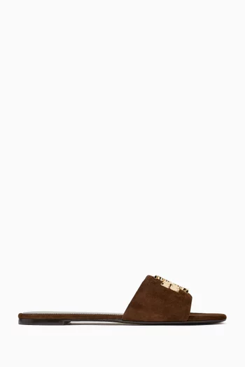 Eleanor Slides in Suede