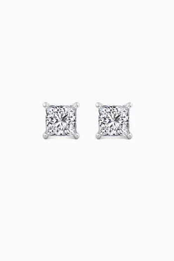 Junior Princess Diamond Studs