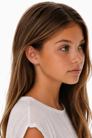 Junior Round Diamond Studs